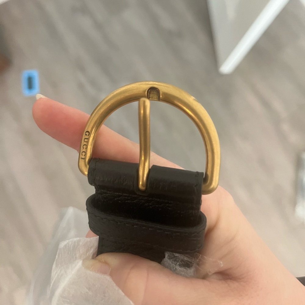 New Black Gucci Belt